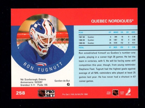1990-91 Pro Set Base Hockey Cards #126-265 You Pick From The List Only $1 Each - Picture 945 of 995