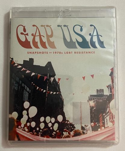 GAY USA: SNAPSHOTS OF 1970S LGBT RESISTANCE [BLU-RAY] REGION FREE New/Sealed