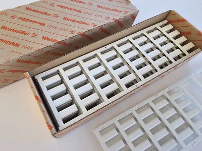 Weidmuller 1730560001 VT SF 6/21 MC NE WS V0 Terminal Markers ( Lot of 148 ) New