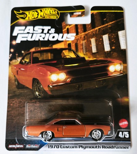 HOT WHEELS - PREMIUM 2025 - FAST & FURIOUS #4 1970 CUSTOM PLYMOUTH ROADRUNNER