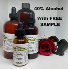 Red Panax Ginseng Tincture, Extract, With FREE SAMPLE