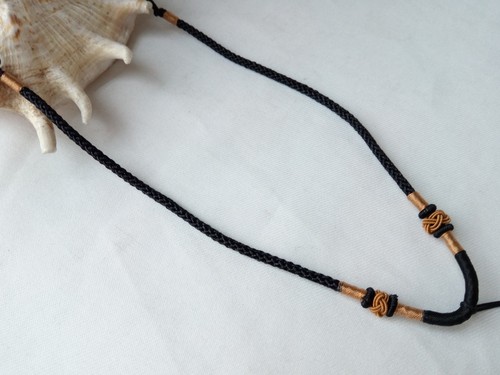 "Colgante de cordón de hilo de nudo de piña 18-25"" cuentas de jade ajustables marca de joyería" - Imagen 12 de 12