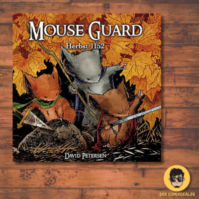 Mouse Guard #1 - Herbst 1152 / Fantasy / Neuauflage / Comic / David Petersen NEU