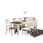 Mahogany Dining Table Dining Furniture Sets with 7 Items in Set