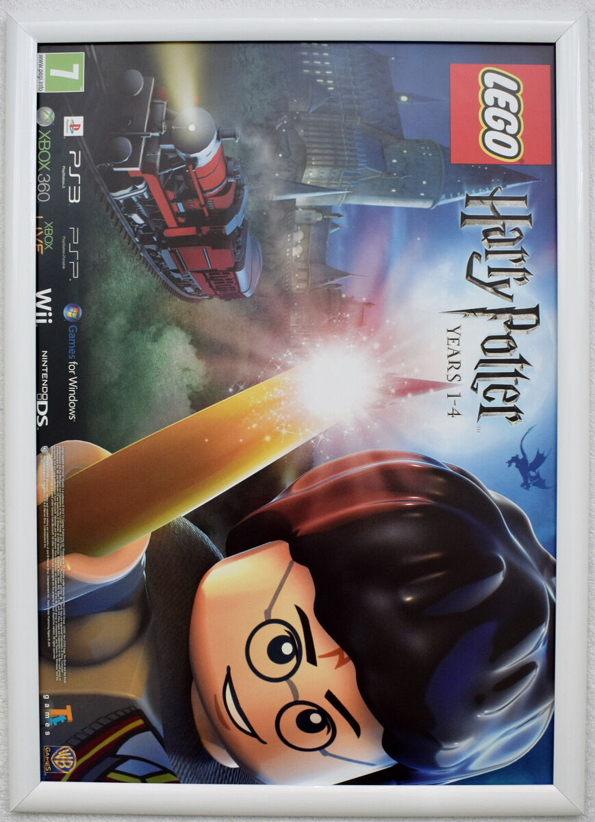 LEGO Harry Potter Years 1-4 RARE PS3 PSP Wii 42cm x 59cm Promotional Poster  #2