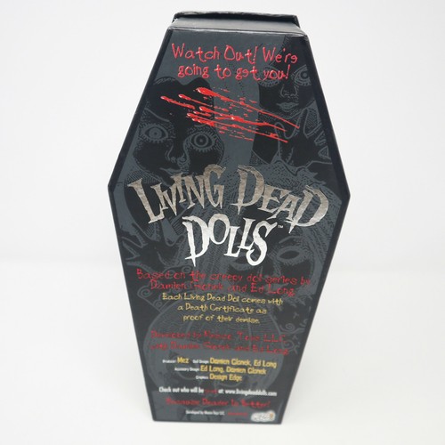 Figura de muñeca punk Mezco Toyz Living Dead 2002 serie 3 muñecas Sheena 10" en caja - Imagen 3 de 12
