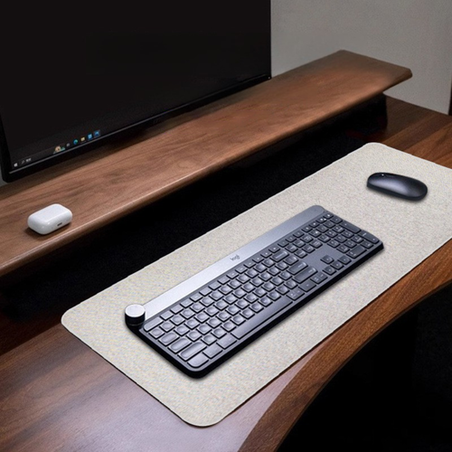 Rubber Keyboard Mice Mat Non-slip Writing Pad Modern Mouse Pad Home Office - Afbeelding 11 van 11