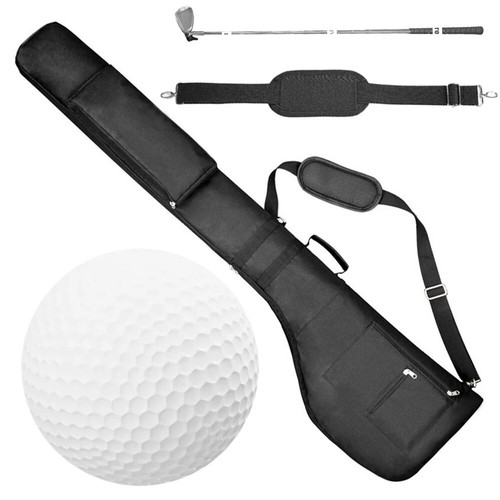 Golf Sunday Bag Golf Club Bag Mini Golf Bag Golf Travel Case for 8-10 Golf Clubs - Picture 5 of 12