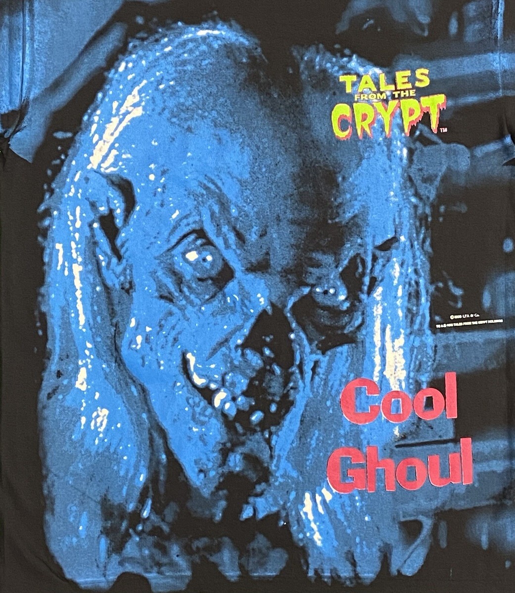 90s Tales from the Crypt ©︎入り ホラー Tシャツ 90年代 90s ハリウッド・ナイトメア テレビドラマ 白 ホワイト