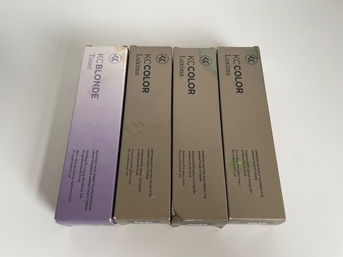 KC Blond Toner / Luxima Haarfarbe Farbe 60ml x4 Großeinkauf Restposten Prod 2017-2018 - Bild 2 von 2