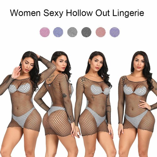 Fishnet Camisole Crop Top Women Spaghetti Straps Tank Vest Top Casual Nightwear - Picture 4 of 18