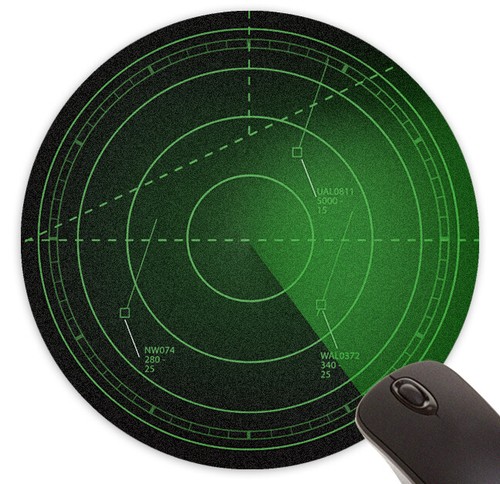 ROUND MOUSE PAD, Desktop Fabric Mouse Pad Unique Designs and Patterns 7.5" - Picture 42 of 52