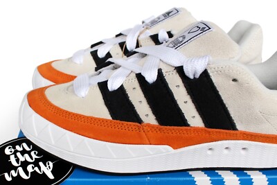 Adidas Adimatic x Human Made Off White Orange UK 5 7 8 9 10 Adidas Adimatic x Human Made Off White Orange UK 5 7 8 9 10