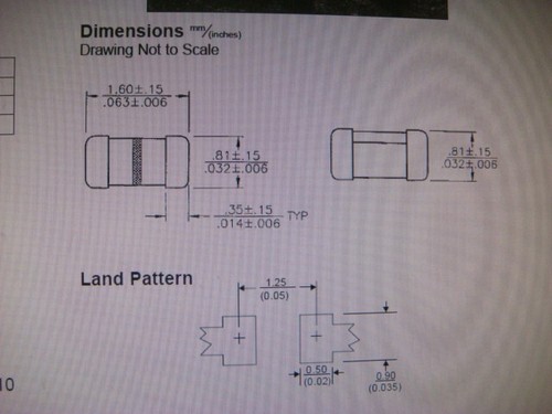 Fusibles de chip One Reel 3000 Fast Blow 2A smd BUSSMANN TR/1608FF2A -- Nuevos y sin usar - Imagen 11 de 11