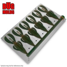 Bait DIY Fishing Mold Soft Plastic Baits Lure Plastisol Bass RageBug