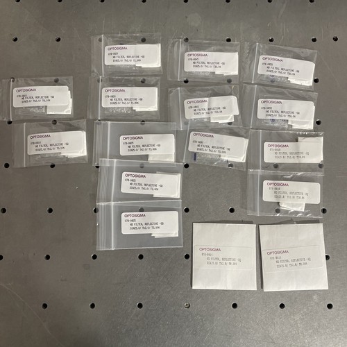 OptoSigma Neutral Density Reflective Filters (Lot Of 16) NEW - Picture 1 of 9