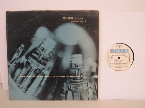 Don Elliott And Rusty Dedrick Counterpoint For Six Valves Mono Jazz LP