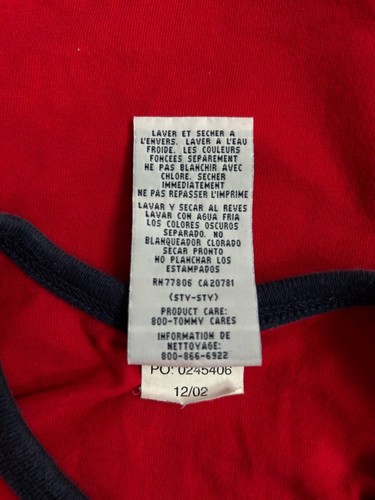vintage tommy 85 tank youth little kids toddler size 4T 00s y2k - Picture 5 of 7
