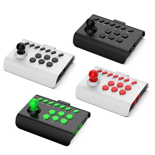 Tragbares Gamepad 3 Verbindungsmodi Gaming Joystick für PS4/PS3/PC (Schwarz+Grün - Bild 2 von 11