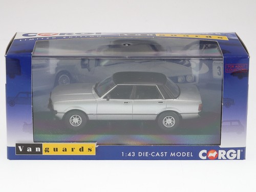 Ford Cortina Mk4 Ford Taunus silber RHD Modellauto 11912 Vanguards1:43 - Bild 4 von 4