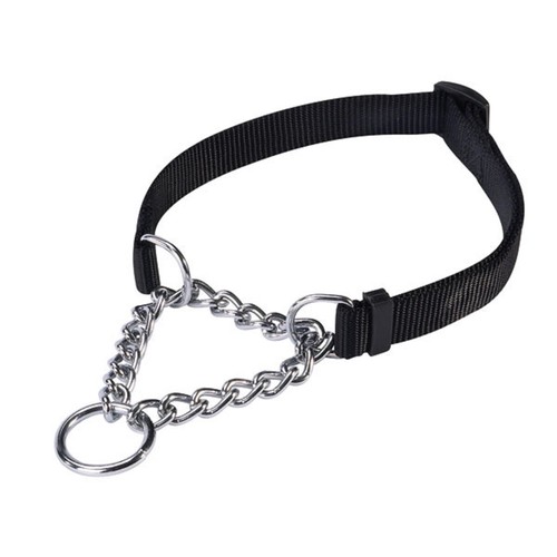 Guardian Gear NO-SLIP Martingale"Greyhound"Choke CHAIN&NYLON TRAINING COLLAR - Picture 11 of 15