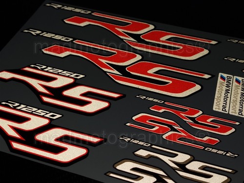 R1250RS Reflective fairing stickers decals graphics for bmw R1250 RS Laminated - Picture 4 of 8
