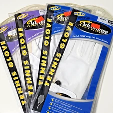 Advantage Men's Women's Tennis Glove - Half/Full Hand Protection Extra Grip Thin