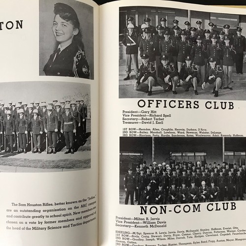 1958 Arlington State College Yearbook TX Texas REVEILLE 1950s Fashions 50s Style - Imagen 7 de 9