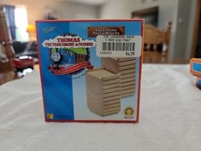 ASCENDING TRACK RISERS with BOX 1996 Clickity-Clack Thomas Wooden Railway