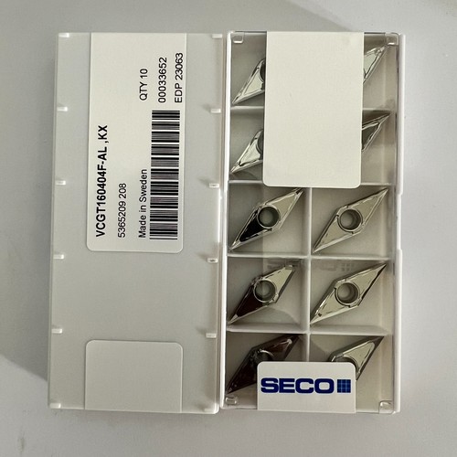 VCGT160404F-AL,KX/SECO 10 PEZZI