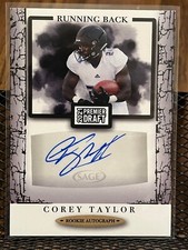 COREY TAYLOR 2021 SAGE HIT "PREMIER DRAFT" ROOKIE TULSA AUTOGRAPH AUTO RC CARD!!
