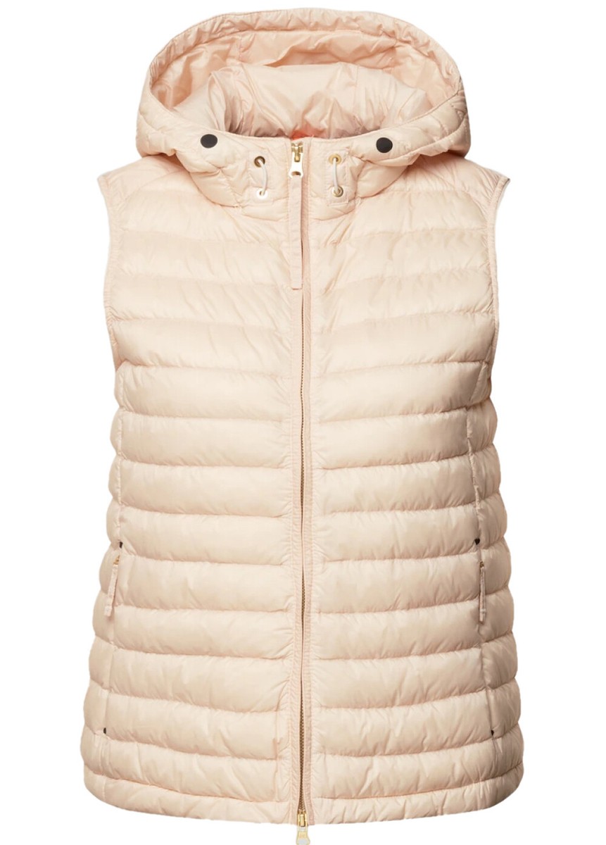 PARAJUMPERS HOPE CLOUD PINK DOWN VEST WOMEN S FANCY DUVET PWPUFHY31643