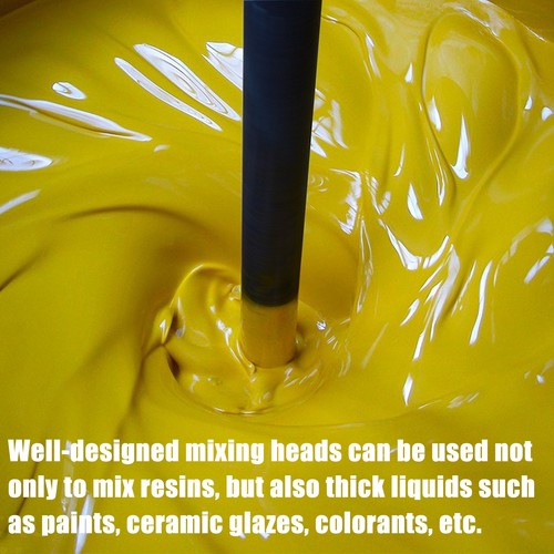 Epoxy Mixer Attachment for Drill Reusable Paint Stirring Rod Epoxy Mixer Paddle - Picture 3 of 11