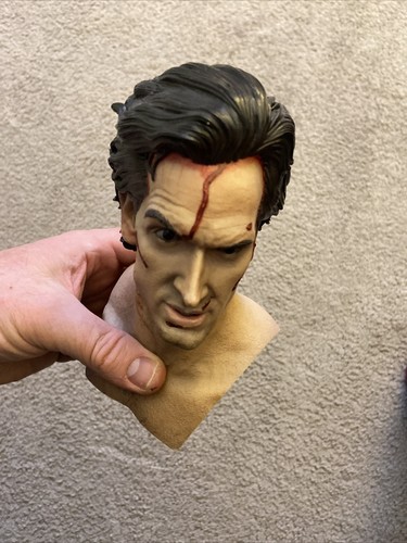 PRIME 1 STUDIOS Ash Williams 1/3 Scale HEAD ONLY Type B (EVIL DEAD 2) - Picture 7 of 11