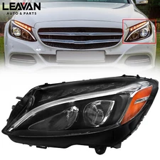 For 2015-2018 Mercedes Benz C-Class C300 W205 LED Headlight Left Driver Side