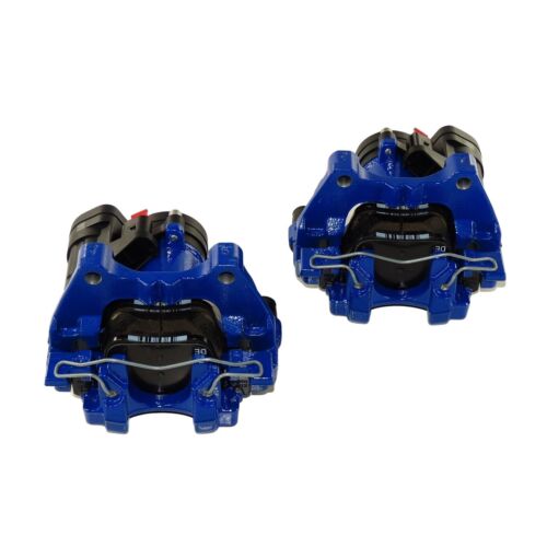 2x Bremssattel hinten blau 272mm VW Golf 7 VII Touran 5T Audi A3 8V Seat Leon 5F - Picture 3 of 4