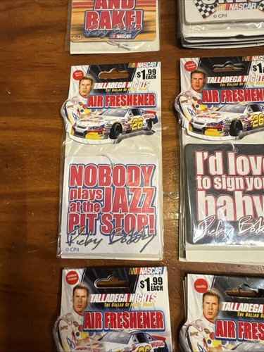 Talladega Nights The Ballad Of Ricky Bobby Air Freshener 2006 NASCAR novelty Inc - Picture 13 of 17