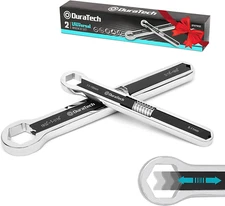 Universal Wrench Set, Adjustable Wrench Set, SAE & Metric, 8-Inch&10-Inch, 44 Si