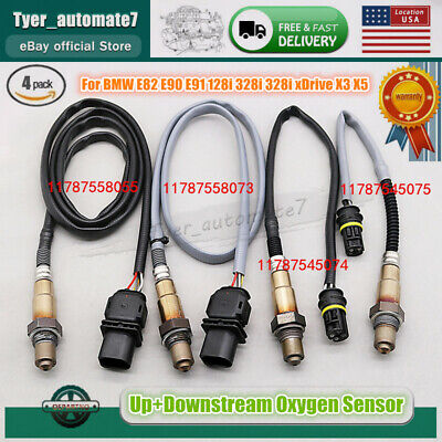 Oxygen Sensor O2 16413 Downstream For BMW 128i 325xi 335i 335is X3 X5 Z4 3.0L
