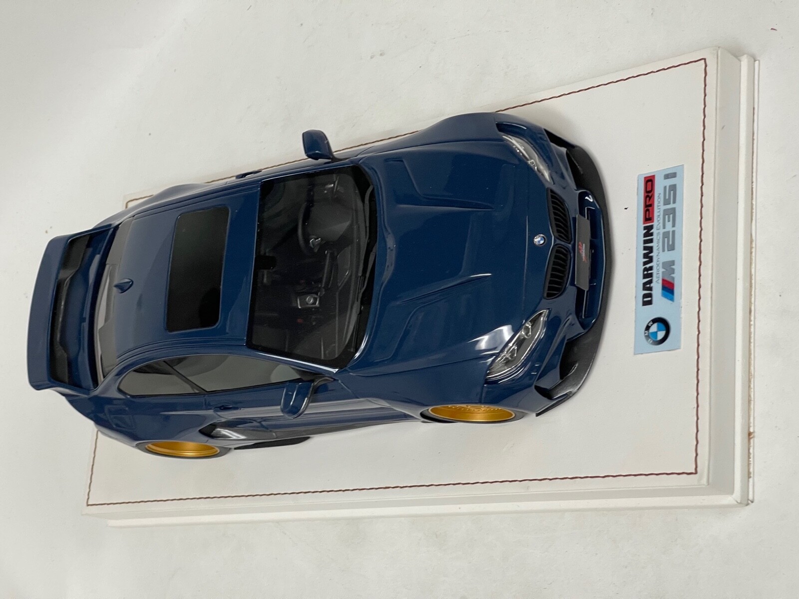 1/18 GLM Models BMW M2 series DrwinPro from 2105 BMW Blue Customized AB109