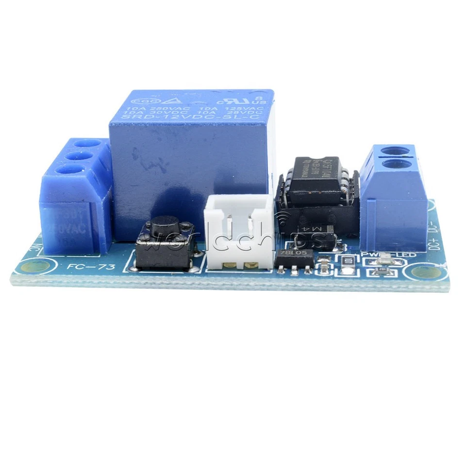 1PCS 1-Channel Latching Relay Module With Touch Bistable Switch MCU Control 12V - Image 4 of 4