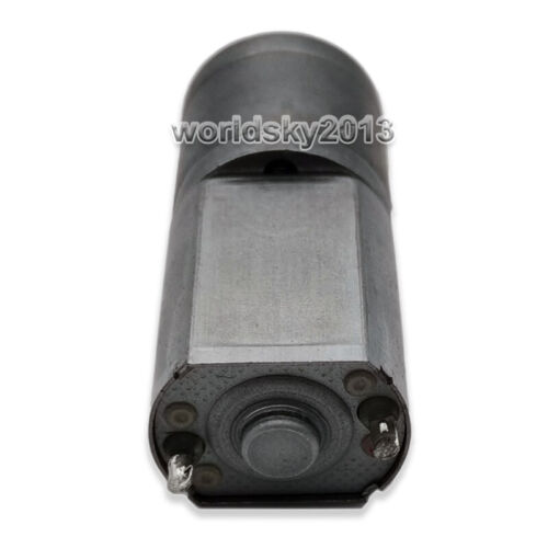 1 pieza DC3-6V 33 RPM 130 Gran Torque Caja de cambios de metal completo Motor de engranajes de reducción de velocidad - Imagen 3 de 7
