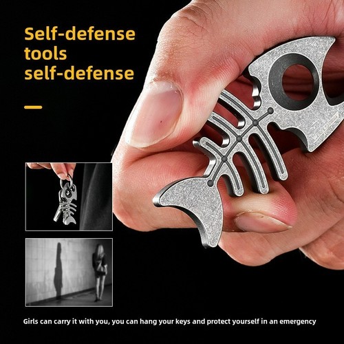 EDC key chain multitool Pry Bar, Gifts for Men - Picture 2 of 22