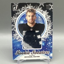 2023 Donruss Michael Mayer Rookie Sweaters Patch RC #HS-MMA Raiders