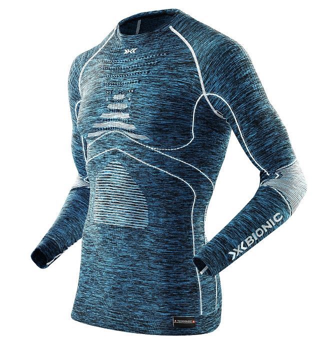 X-bionic energy Accumulator evo camisa Largo sleeves señores sportmen azul blancoo X-bionic energy Accumulator evo camisa Largo sleeves señores sportmen azul blancoo muchas concesiones