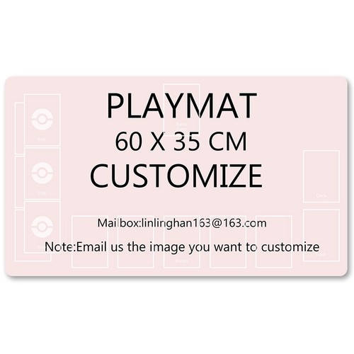 Board Game TCG Playmat Custom Picture With Card Zones Trading Card Game Playmat - Picture 3 of 25