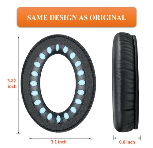 Replacement Ear Pads for Bose QuietComfort 35 (QC35) Quiet Comfort 35 II QC35 II - Picture 11 of 12