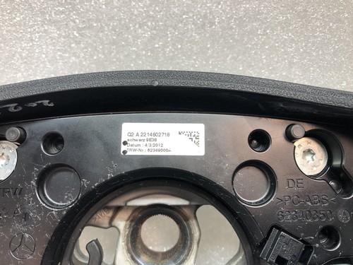 MERCEDES S AMG W221 W216 2009-2012 FACELIFT A2214602718 S63 CL63  STEERING WHEEL - Picture 5 of 20