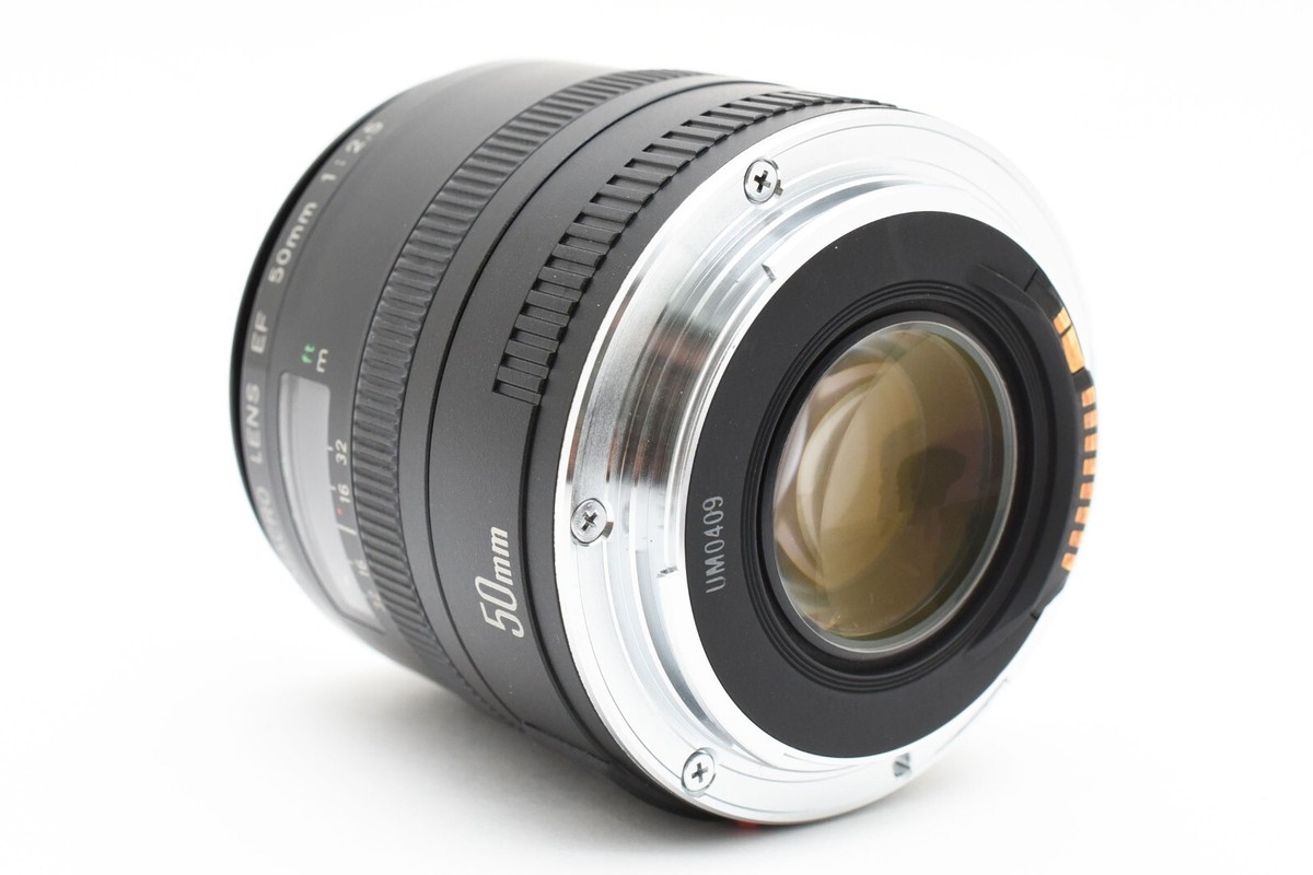 Canon EF 50mm F2.5 COMPACT-MACRO AF MACRO Lens from Japan [Near