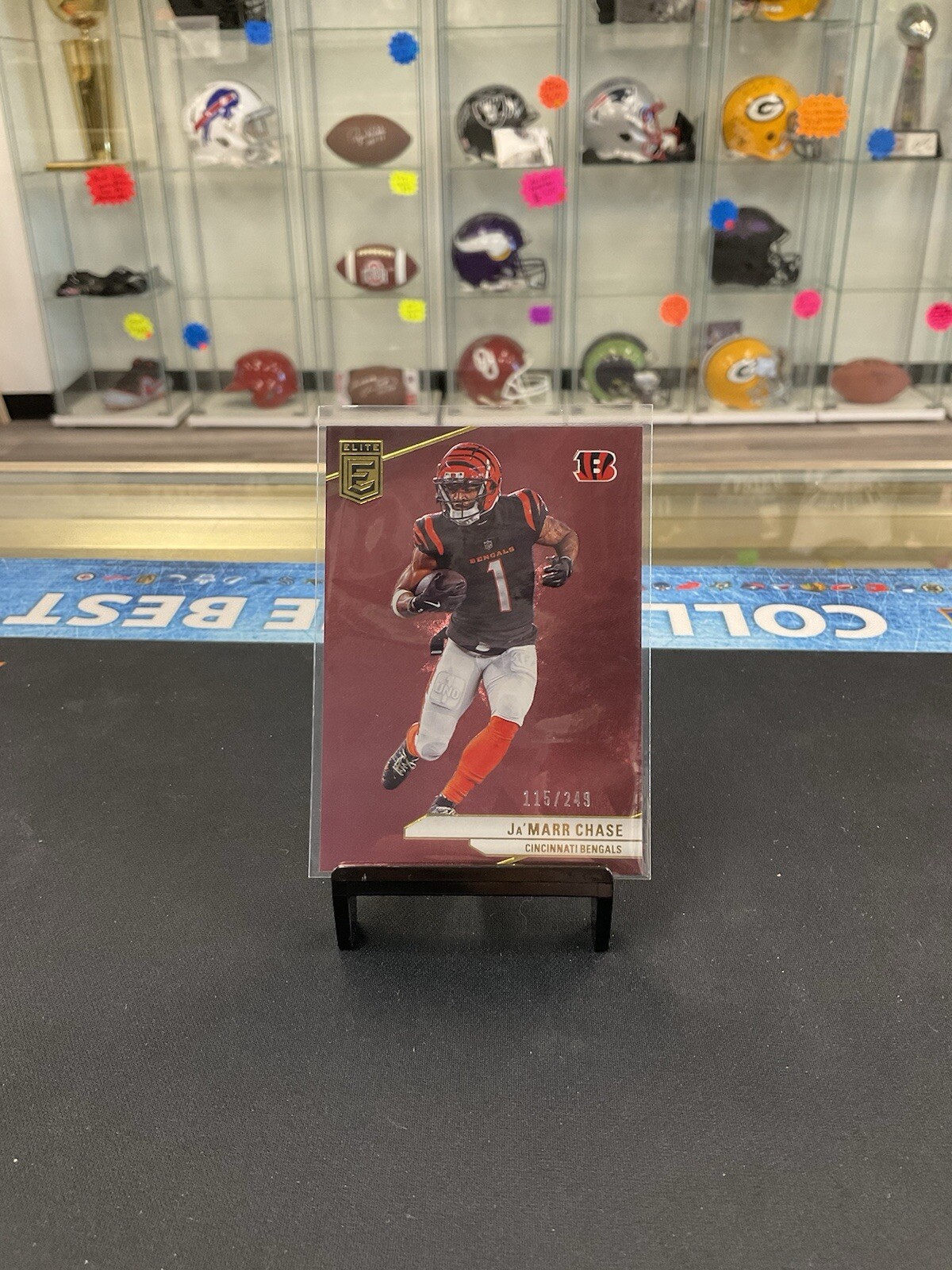 2024 Panini Donruss Elite Football Ja’Marr Chase Red /249 #10 JP